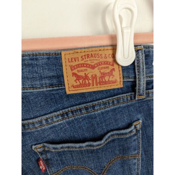 Levi's | 711 Skinny Embroidered Jeans Sz 24 - Picture 6 of 7